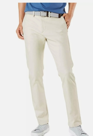 DOCKERS Men's Slim Fit Smart 360 Flex Stretch Chin - Picture 1 of 7